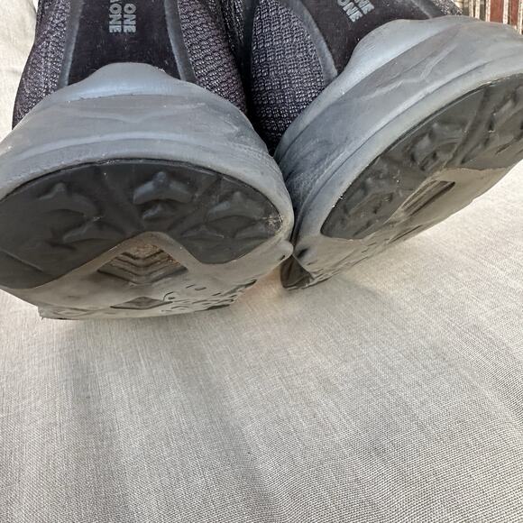 HOKA One One Shoes Womens 11 Mens 10 Black Huaka Origins Running Walking Active - Picture 6 of 11